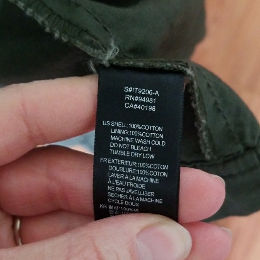 forever 21 green coat. - Picture 4 of 6